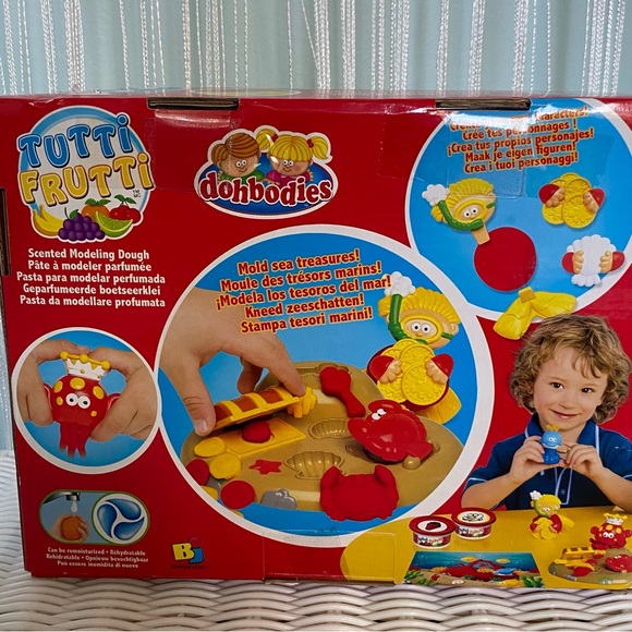Tutti Frutti Toys Tutti Frutti Octopus Treasures Doh Bodies Scented